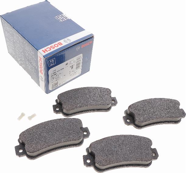 BOSCH 0 986 424 098 - Kit de plaquettes de frein, frein à disque cwaw.fr