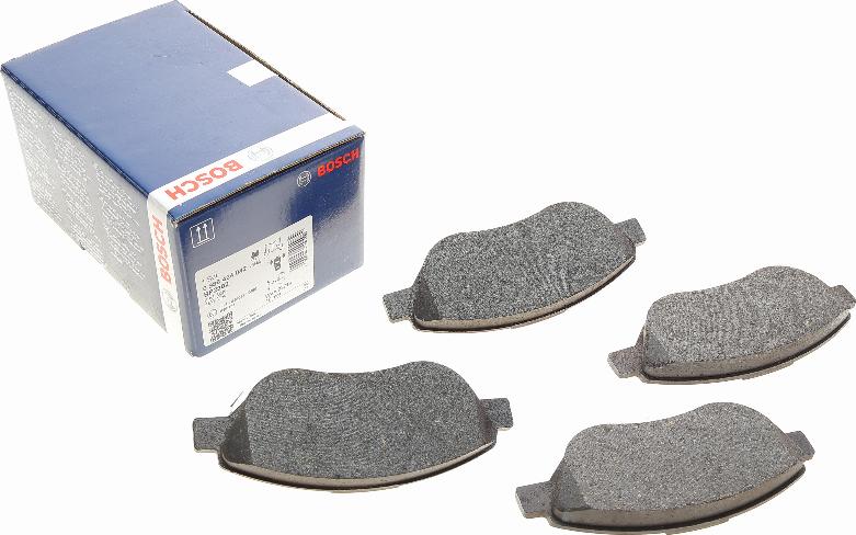 BOSCH 0 986 424 042 - Kit de plaquettes de frein, frein à disque cwaw.fr