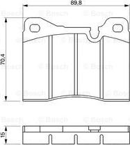 Spidan 0.080099 - Kit de plaquettes de frein, frein à disque cwaw.fr