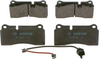 BOSCH 0 986 424 061 - Kit de plaquettes de frein, frein à disque cwaw.fr