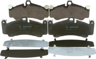 BOSCH 0 986 424 067 - Kit de plaquettes de frein, frein à disque cwaw.fr