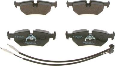 BOSCH 0 986 424 027 - Kit de plaquettes de frein, frein à disque cwaw.fr