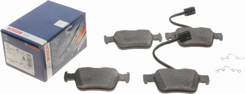 BOSCH 0 986 424 848 - Kit de plaquettes de frein, frein à disque cwaw.fr