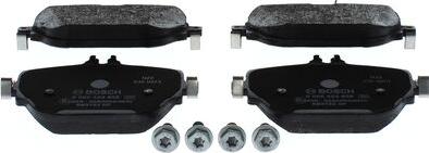 BOSCH 0 986 424 858 - Kit de plaquettes de frein, frein à disque cwaw.fr