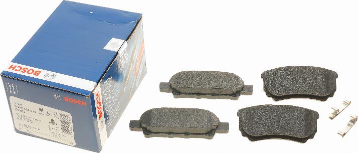 BOSCH 0 986 424 814 - Kit de plaquettes de frein, frein à disque cwaw.fr