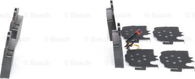 BOSCH 0 986 424 830 - Kit de plaquettes de frein, frein à disque cwaw.fr