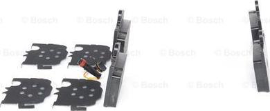 BOSCH 0 986 424 830 - Kit de plaquettes de frein, frein à disque cwaw.fr