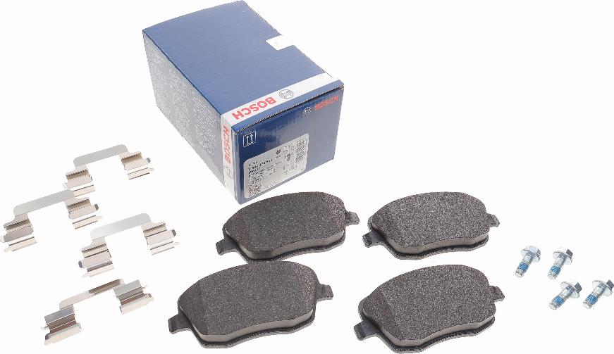 BOSCH 0 986 424 829 - Kit de plaquettes de frein, frein à disque cwaw.fr