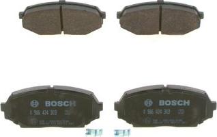 BOSCH 0 986 424 303 - Kit de plaquettes de frein, frein à disque cwaw.fr