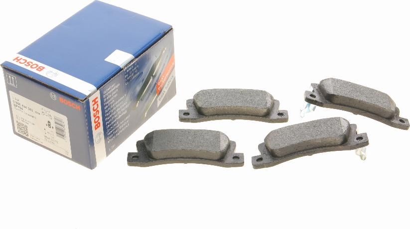 BOSCH 0 986 424 383 - Kit de plaquettes de frein, frein à disque cwaw.fr