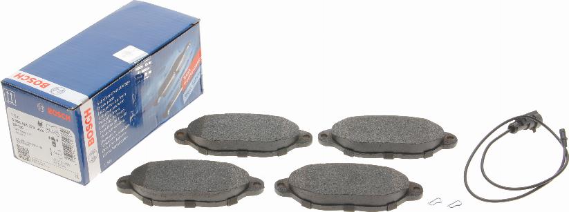 BOSCH 0 986 424 379 - Kit de plaquettes de frein, frein à disque cwaw.fr