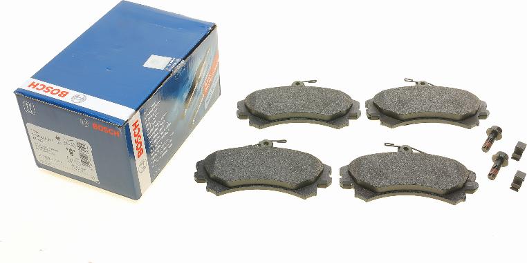 BOSCH 0 986 424 371 - Kit de plaquettes de frein, frein à disque cwaw.fr