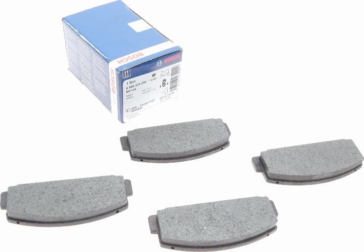 BOSCH 0 986 424 295 - Kit de plaquettes de frein, frein à disque cwaw.fr