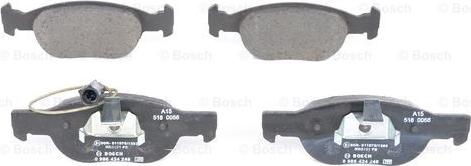 BOSCH 0 986 424 246 - Kit de plaquettes de frein, frein à disque cwaw.fr