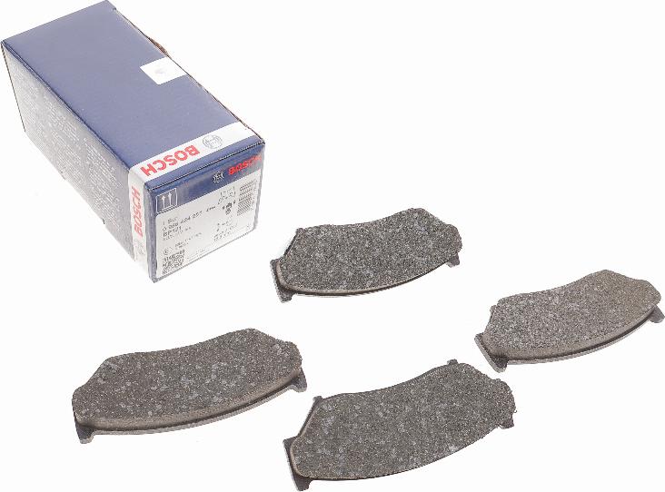 BOSCH 0 986 424 251 - Kit de plaquettes de frein, frein à disque cwaw.fr