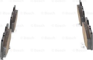 BOSCH 0 986 424 268 - Kit de plaquettes de frein, frein à disque cwaw.fr