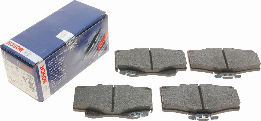 BOSCH 0 986 424 268 - Kit de plaquettes de frein, frein à disque cwaw.fr