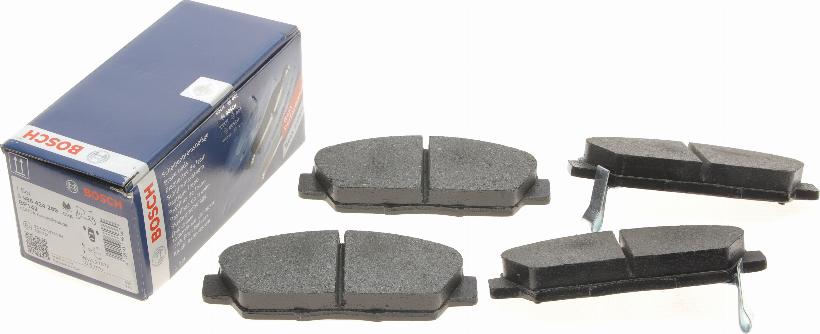 BOSCH 0 986 424 289 - Kit de plaquettes de frein, frein à disque cwaw.fr