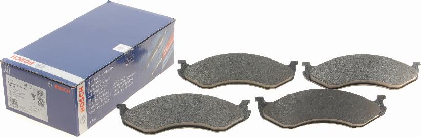 BOSCH 0 986 424 284 - Kit de plaquettes de frein, frein à disque cwaw.fr