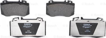 BOSCH 0 986 424 705 - Kit de plaquettes de frein, frein à disque cwaw.fr