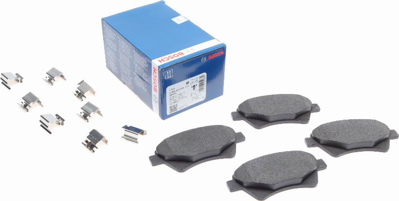 BOSCH 0 986 424 785 - Kit de plaquettes de frein, frein à disque cwaw.fr