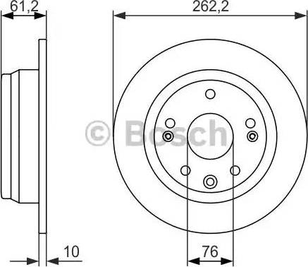 BOSCH 0 986 479 993 - Disque de frein cwaw.fr