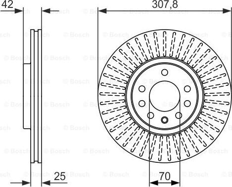 BOSCH 0 986 479 947 - Disque de frein cwaw.fr