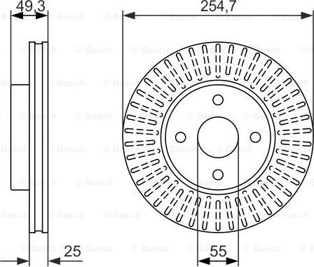 Textar 98200-1258 - Disque de frein cwaw.fr