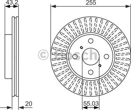 BOSCH 0 986 479 927 - Disque de frein cwaw.fr