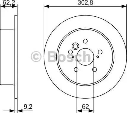 BOSCH 0 986 479 978 - Disque de frein cwaw.fr