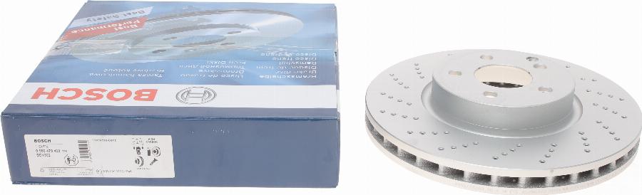 BOSCH 0 986 479 408 - Disque de frein cwaw.fr