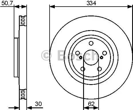 BOSCH 0 986 479 426 - Disque de frein cwaw.fr