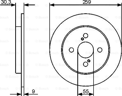 BOSCH 0 986 479 420 - Disque de frein cwaw.fr