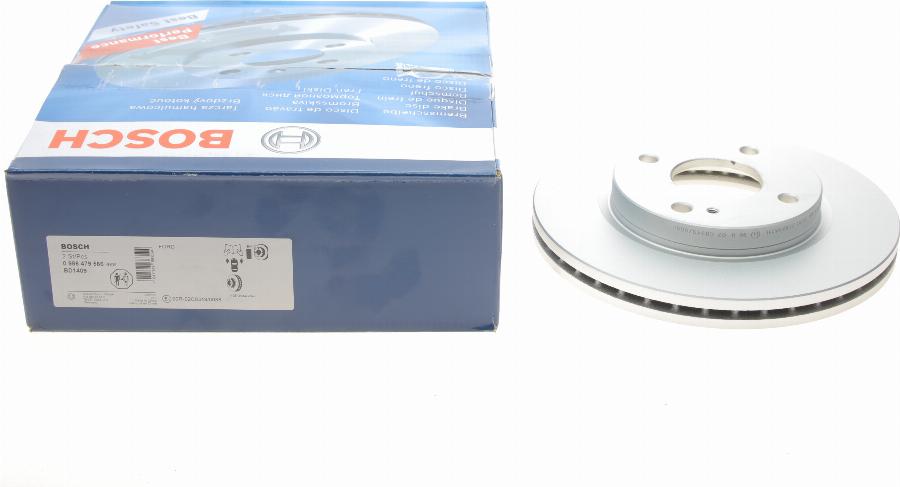 BOSCH 0 986 479 566 - Disque de frein cwaw.fr