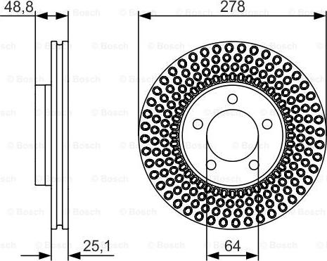 BOSCH 0 986 479 699 - Disque de frein cwaw.fr