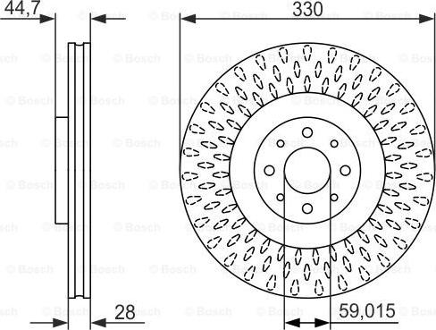 Ferodo DDF1806-1 - Disque de frein cwaw.fr