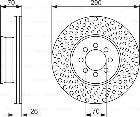 BOSCH 0 986 479 602 - Disque de frein cwaw.fr