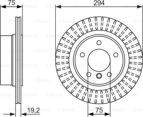 BOSCH 0 986 479 670 - Disque de frein cwaw.fr