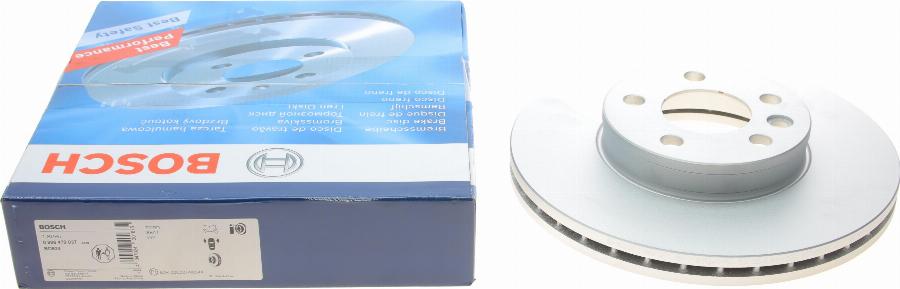 BOSCH 0 986 479 037 - Disque de frein cwaw.fr