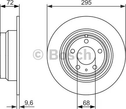 BOSCH 0 986 479 892 - Disque de frein cwaw.fr