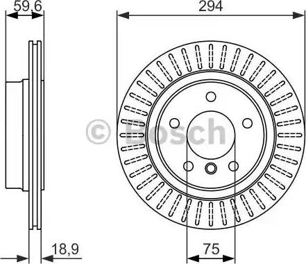 BOSCH 0 986 479 882 - Disque de frein cwaw.fr