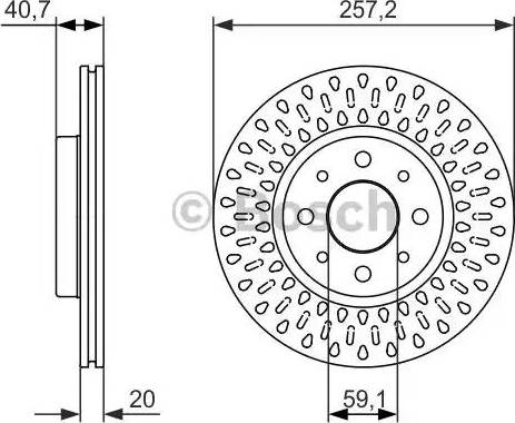 BOSCH 0 986 479 875 - Disque de frein cwaw.fr