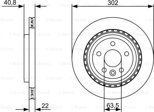 BOSCH 0 986 479 398 - Disque de frein cwaw.fr