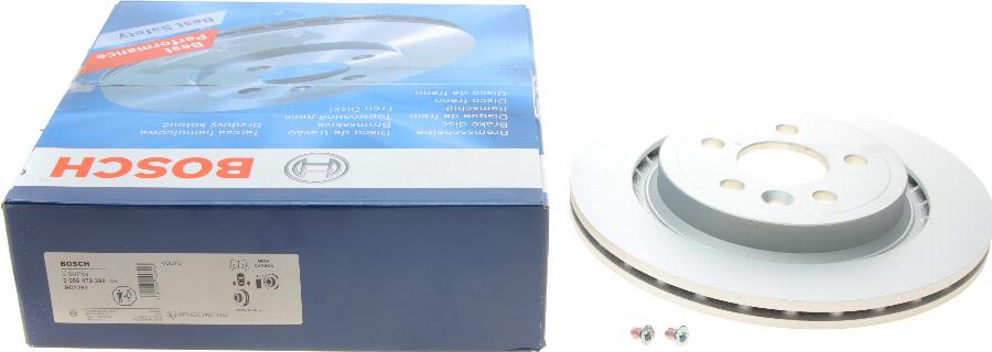 BOSCH 0 986 479 398 - Disque de frein cwaw.fr