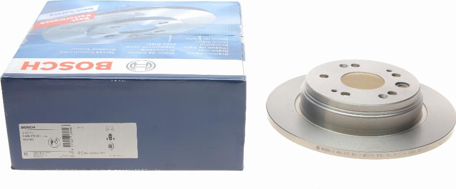 BOSCH 0 986 479 361 - Disque de frein cwaw.fr