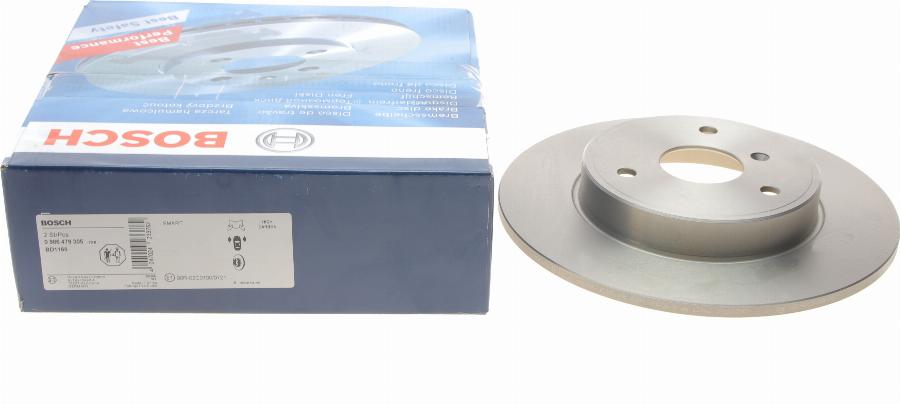 BOSCH 0 986 479 305 - Disque de frein cwaw.fr