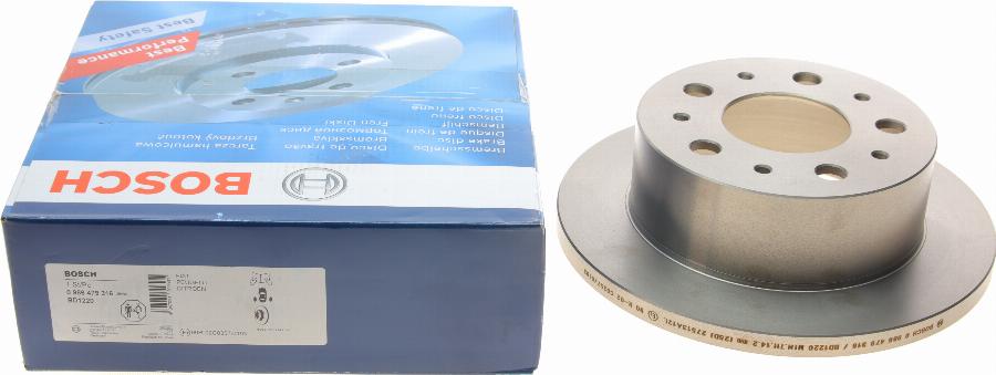 BOSCH 0 986 479 316 - Disque de frein cwaw.fr