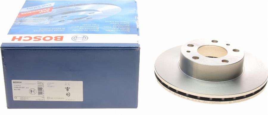 BOSCH 0 986 479 297 - Disque de frein cwaw.fr