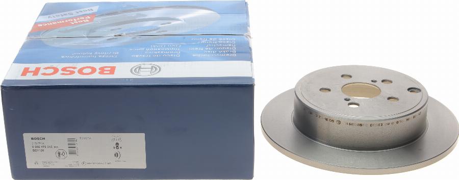 BOSCH 0 986 479 242 - Disque de frein cwaw.fr