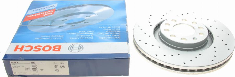 BOSCH 0 986 479 258 - Disque de frein cwaw.fr